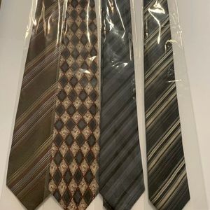 New 4 Alfani Neckties.